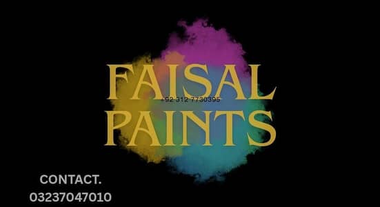 Hmary pas hr kism ka paint mojud hy