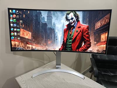 LG 34CB99-W 34 inch 2k ips Curved UltraWide Type-C Led Monitor Speaker