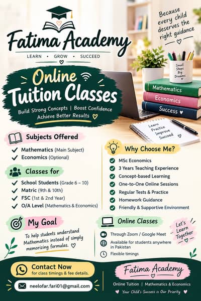 Quality Education • Online Learning • Better Future
