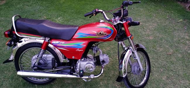New Asia 70cc Zero meter scratchless condition
