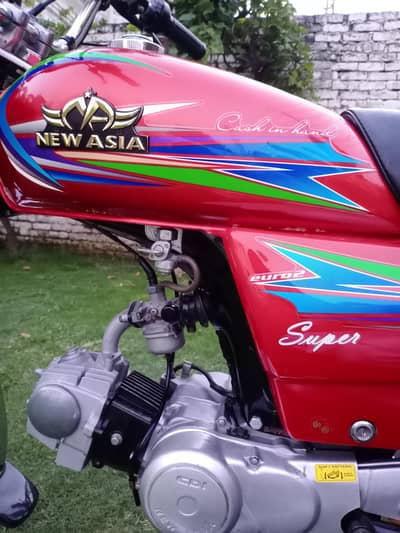 New Asia 70cc Zero meter scratchless condition