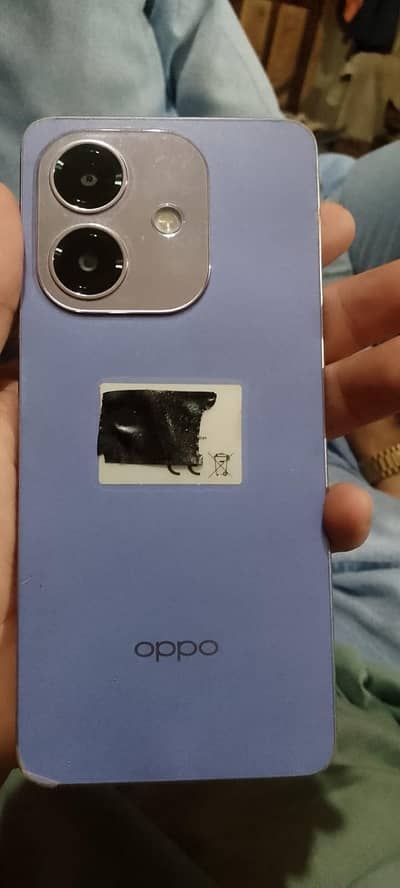 OPPO A5i with box and charge 45w New mobile hen