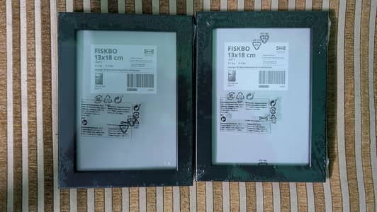 Brand New Sealed IKEA FISKBO Photo Frame Black 13x18 cm 5x7