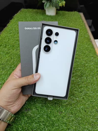 Samsung galaxy s26 ultra just box open official pta approved 12/256