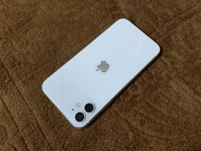 BRAND NEW CONDITION iPhone 11 128gb White Dual Sim Approve