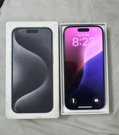 iPhone 15 Pro With Box