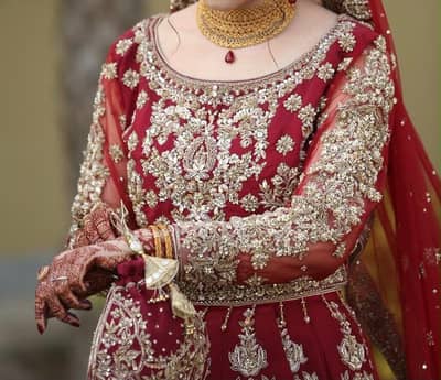 Bridal Lehenga | Hand-Embellished