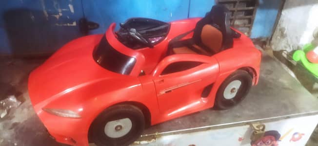 Remote Control Kids Ride-on Car (Red Color) - Urgent Sale