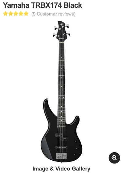 Yamaha TRBX174 4-string Bass Guitar