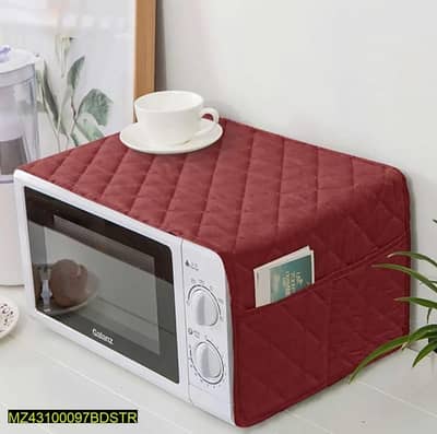 (Home delivery) Quilted Microwave Cover Waterproof Quilted Design