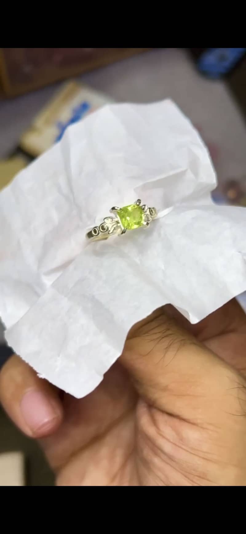 Peridot ring 2