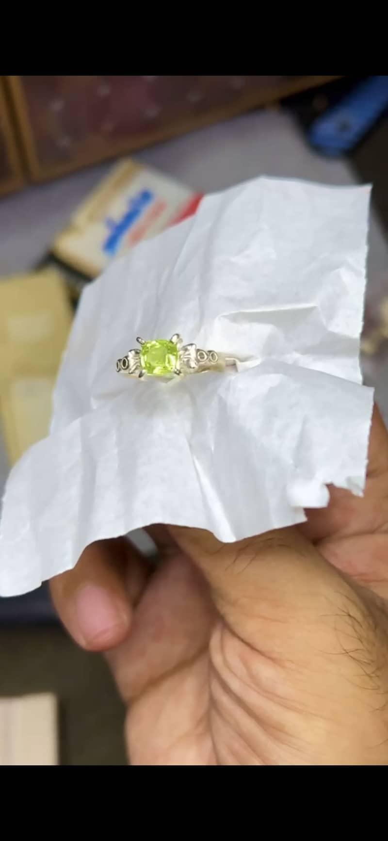 Peridot ring 3