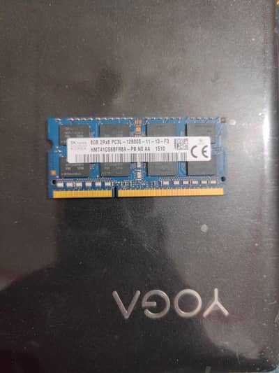 Ram DDR3 8GB laptop pulled out korean brand