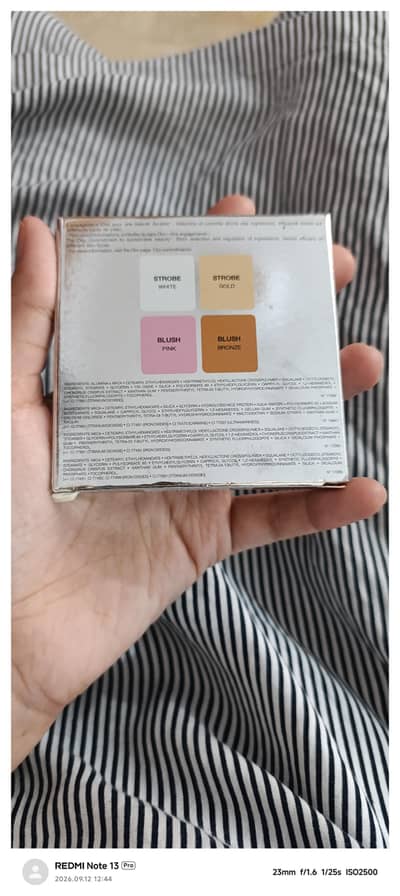 Dior face palette