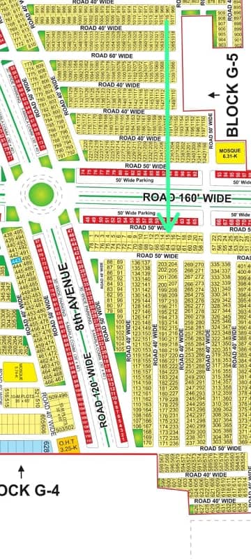 At Prime Location 10 Marla Plot Available For Sale