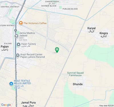 On 80 Feet Main Boulevard 10 Marla Plot Available For Sale