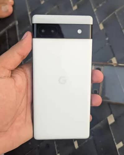 GOOGLE PIXEL 6A WHITE colour dual approved 128gb exchange possible