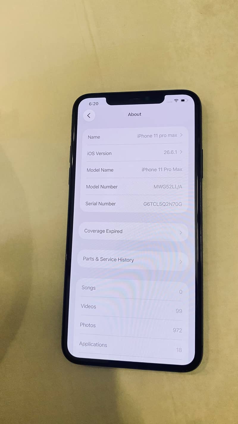 Apple iPhone 11 Pro Max 0