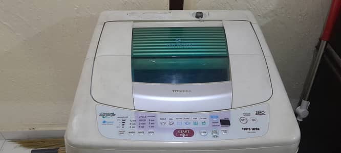 Toshiba original Japanese fully automatic washing machine and dryer