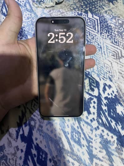 Apple iPhone 17 Pro Max 256gb non pta silver slidly used 63 cycle
