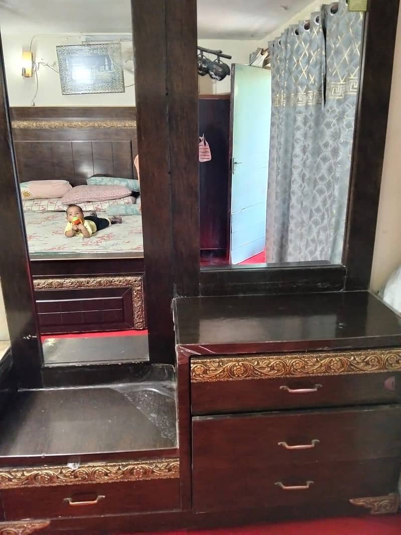 double bed side tables dressing 5