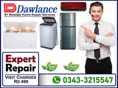 Dawlance Automatic Washing Machine Repair Services | Fridge AC Repair
