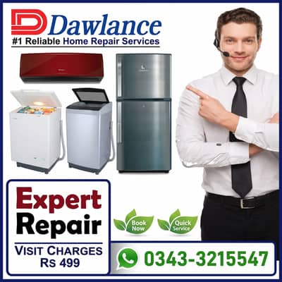 Dawlance Automatic Washing Machine Repair Services | Fridge AC Repair