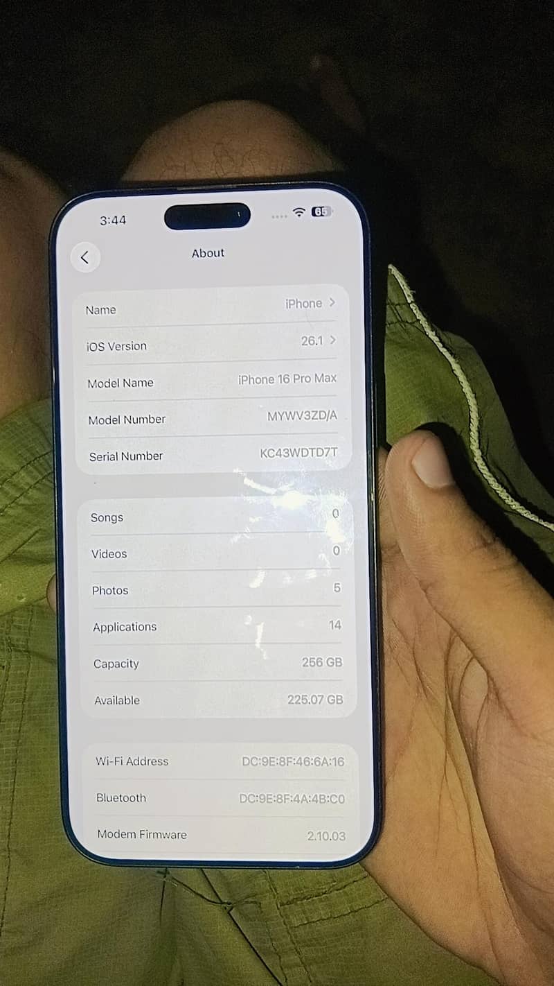 Iphone 16 pro max mdm 1