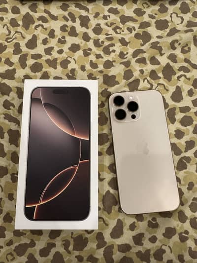 Apple iPhone 16 Pro Max 512 desert non pta physical plus esim