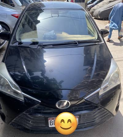 Toyota Vitz 2017 F Safety edition push start