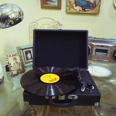 Beautiful Turntable Record Player Antique Decoration Gramophone