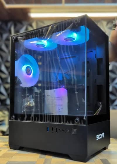 Gaming pc - Ryzen 7 5700x + Msi Gtx 1660 Super Fast computer-desktop
