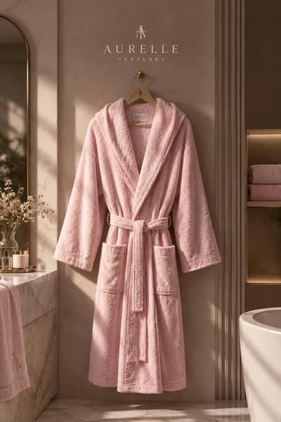 AURELLE TEXTURES – Premium Cotton Bathrobes