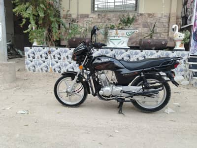 Suzuki GD 110S Model 2024 tubeless tire PPF