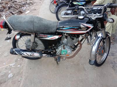 Honda CG-125- 2015 Model -Dadu Number - in Hyderabad