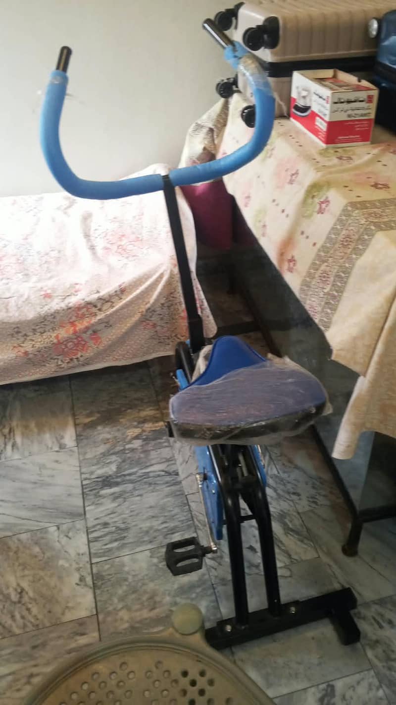 Exercise cycle machine 1