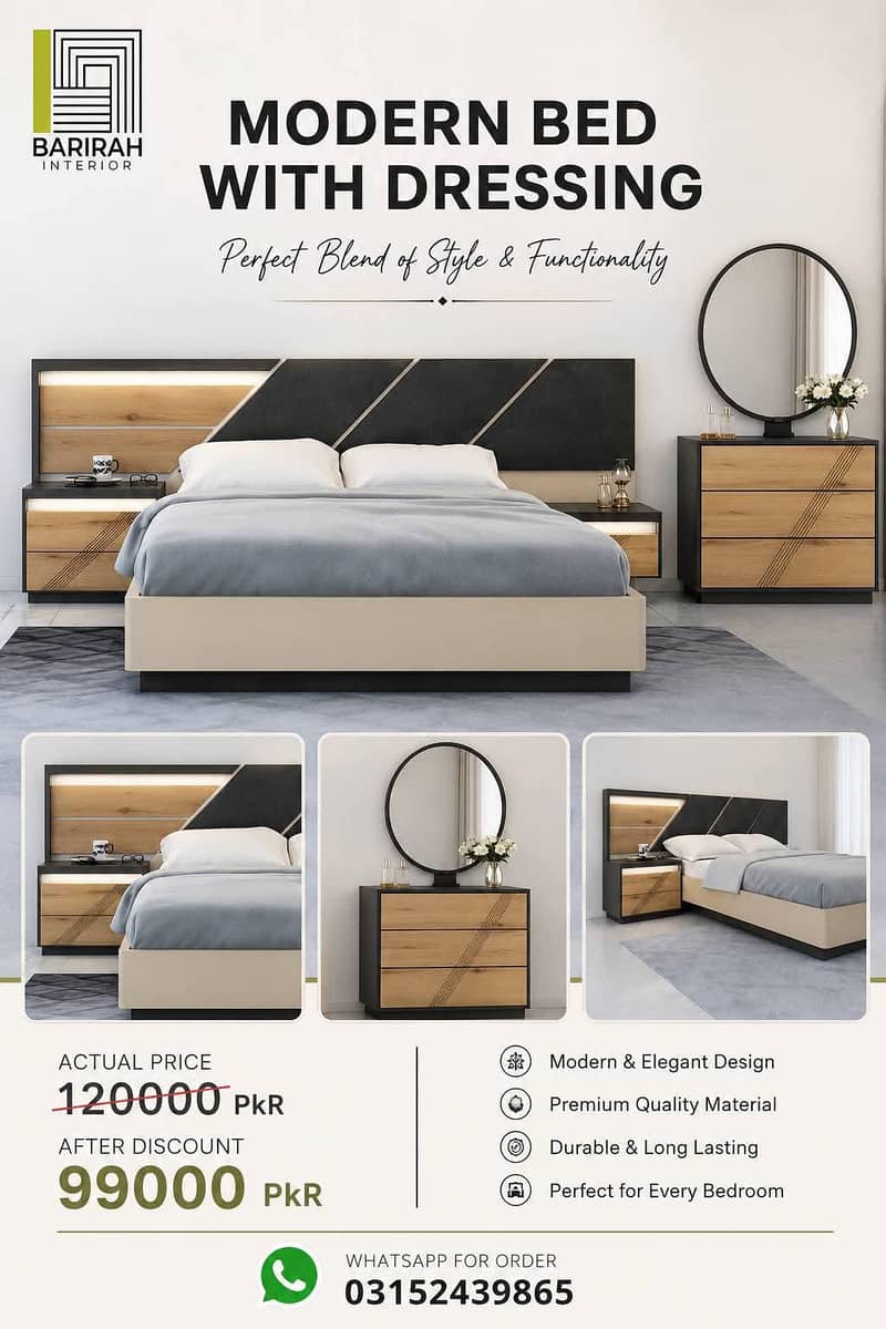 Modern Bedset/Beds 10
