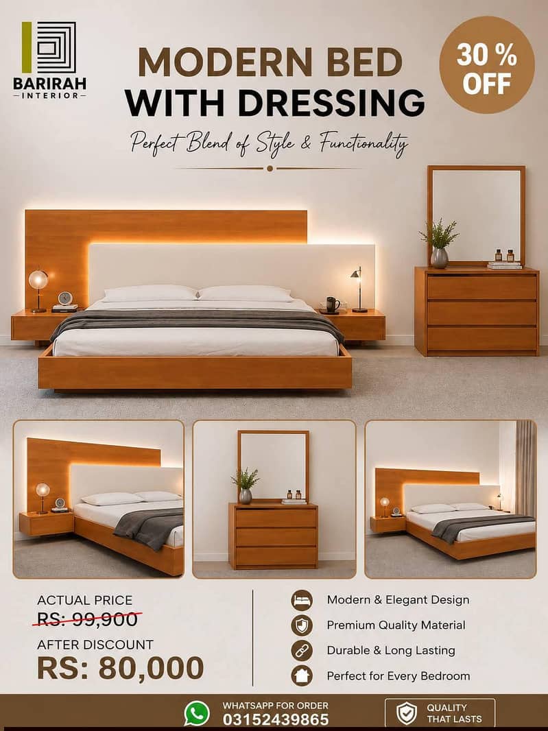 Modern Bedset/Beds 11