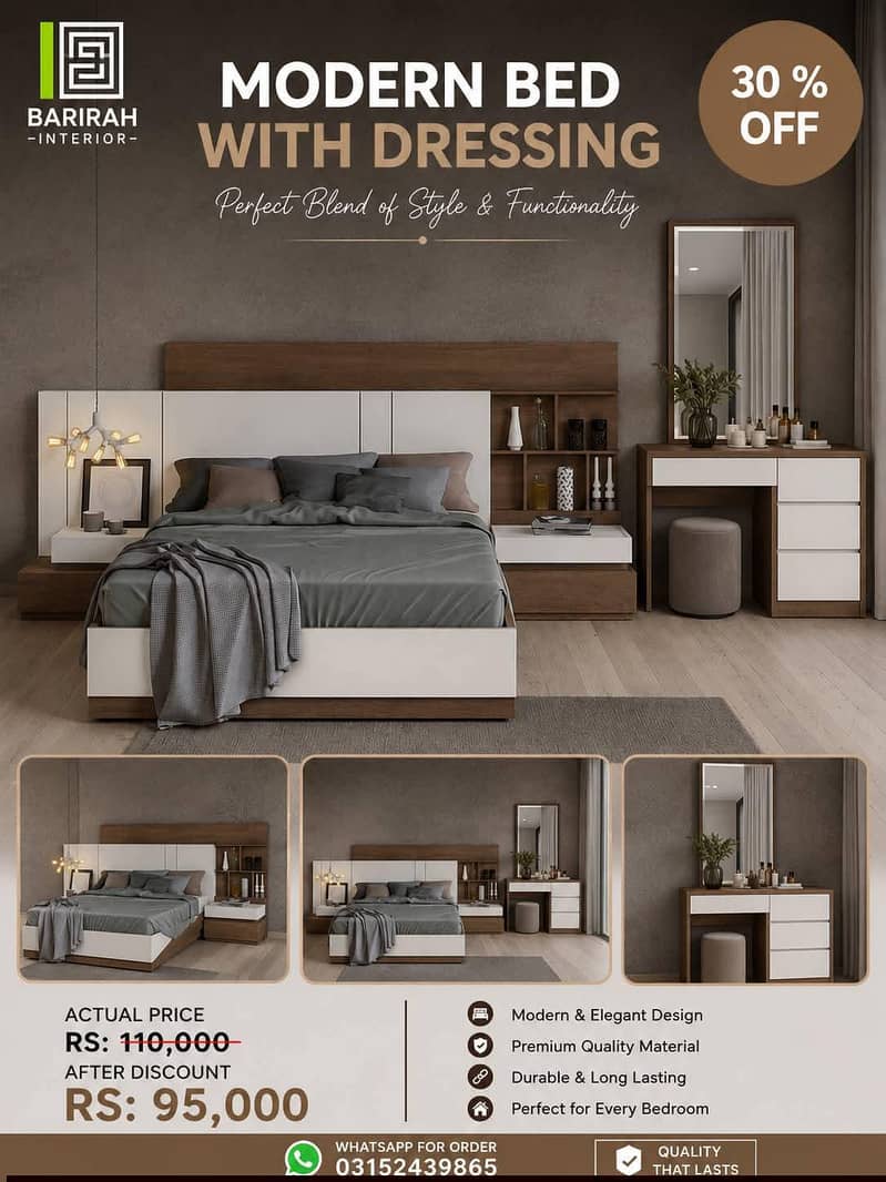 Modern Bedset/Beds 12