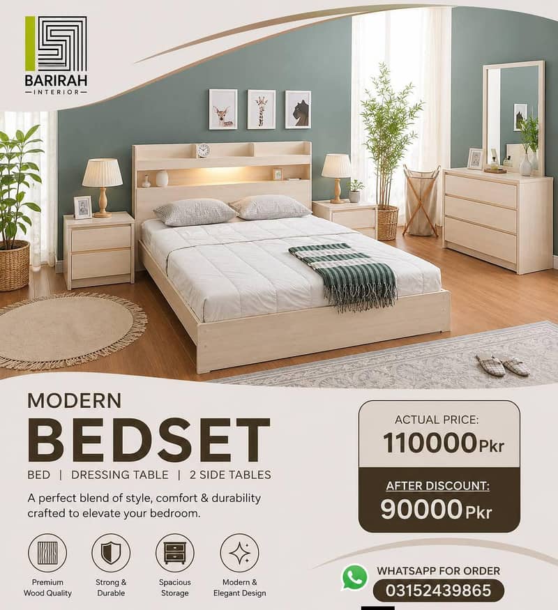 Modern Bedset/Beds 16