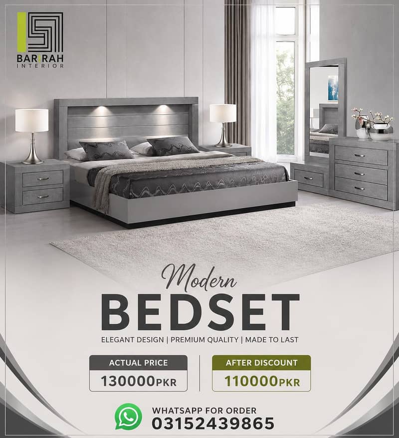 Modern Bedset/Beds 17