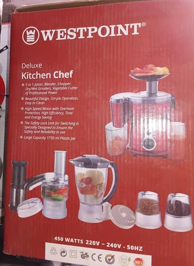 *Westpoint Deluxe Kitchen Chef 5-in-1*