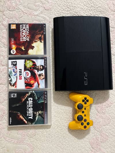 PS3 Slim Jailbreak — 10/10 Condition | Home Used | Multiple Games