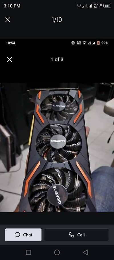 Gigabytes GTX 1080 G1 8GB
