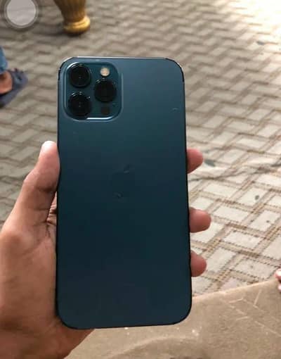Apple iPhone 12 Pro Max condition 10 by 10 3 month SIM time bio red