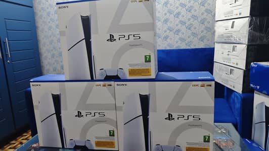 playstation 5 slim discs drives brand new or ps5 pro controllers new