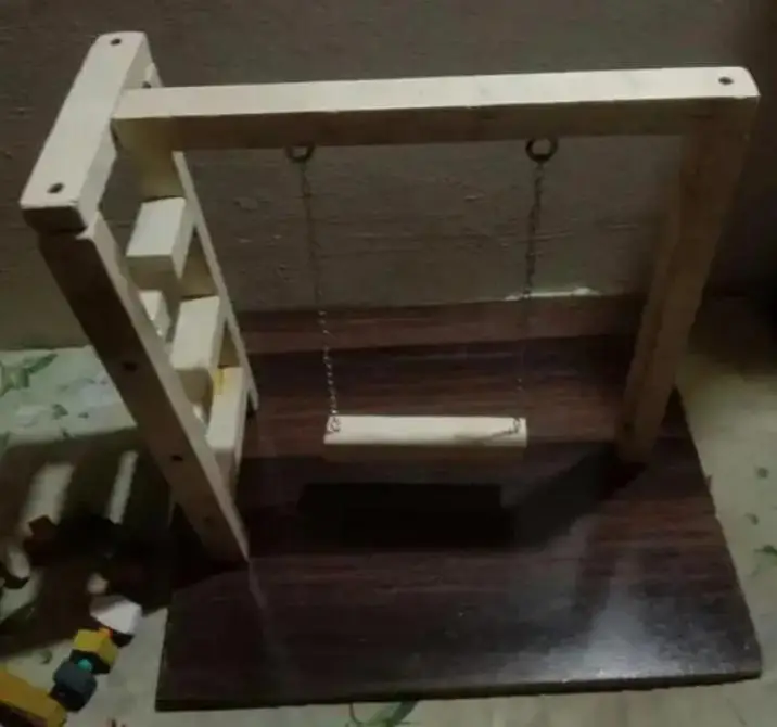 birds toys playground stand accessories available — photo 3