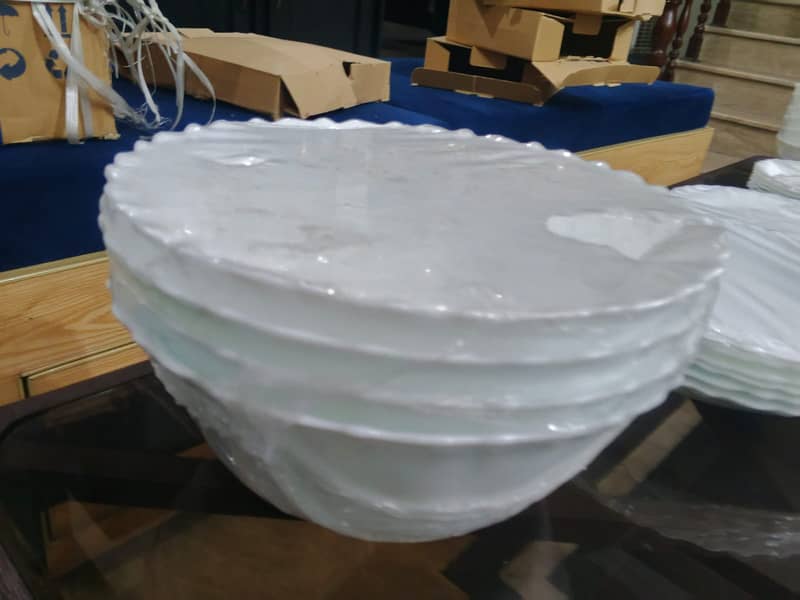 White Marble Dinner Set 2