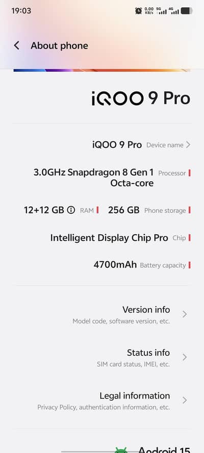 Vivo iQOO Neo9 Pro