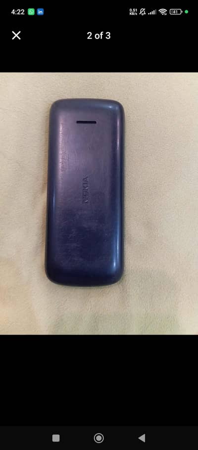 Nokia 215 4G only mobile no box no charger